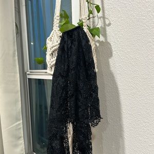 Black Lace Veil